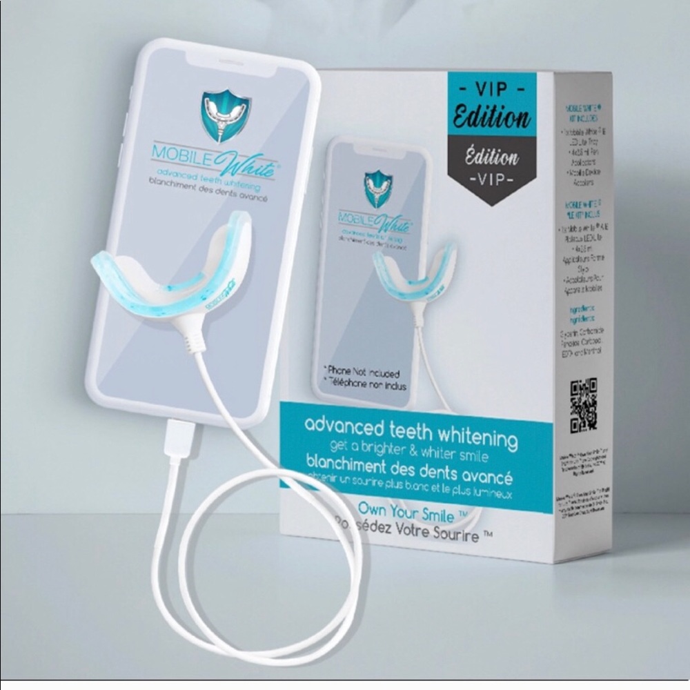 Mobile White teeth whitening system… whiten your teeth on the go!!!